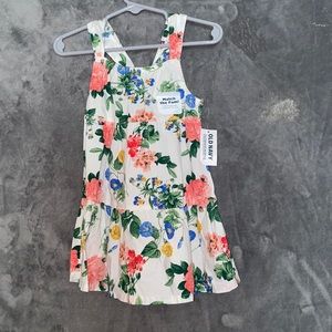 Old Navy Floral Dress Baby Girls Size 18-24 Months